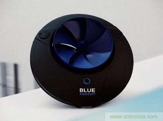 圖4:Blue Freedom是一種“微型水力發(fā)電廠”,能用利用流動的水來為便攜設備充電。