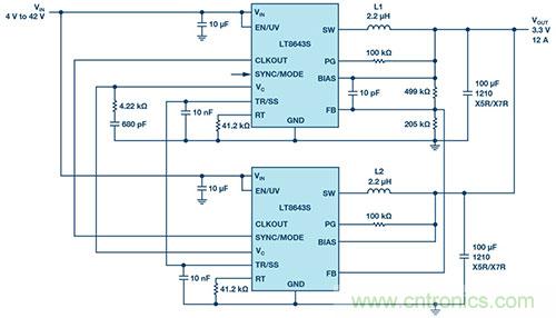 42 V、6 A（峰值7 A）、超低EMI輻射、高效率降壓型穩(wěn)壓器